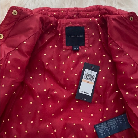 Tommy Hilfiger kids red Jacket - Picture 3 of 4